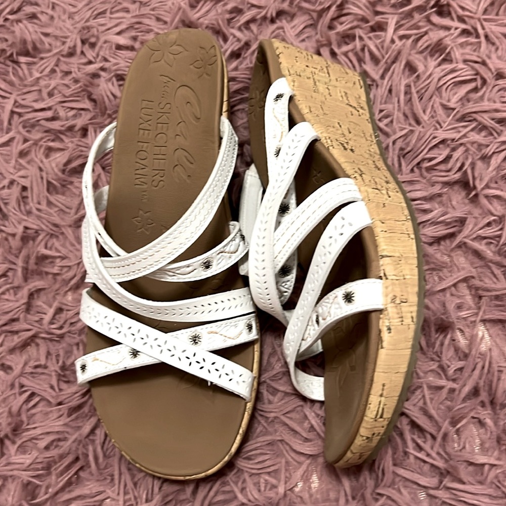 Skechers wedge sandals